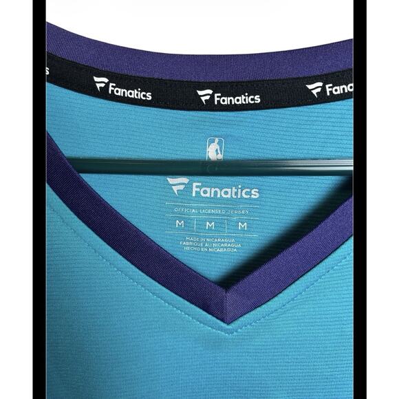 Charlotte Hornets Malik Monk Fanatics Jersey Size Medium - Picture 3 of 6